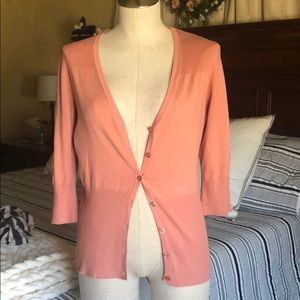 Cardigan blush colored